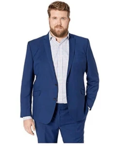 Kenneth Cole Reaction Modern Blue 2-Piece Suit, 44L Jacket; 37"Waist X32" Inseam Pants 7 Kenneth Cole Reaction Modern Blue 2-Piece Suit, 44L Jacket; 37"Waist X32" Inseam Pants -Fanatics Comlumbia Shop KColeModBluefullguy 82672.1636487879