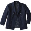 King Size Navy Blue Wool Pea Coat, 3X -Fanatics Comlumbia Shop KS Pea Coat 2 09826.1635530795
