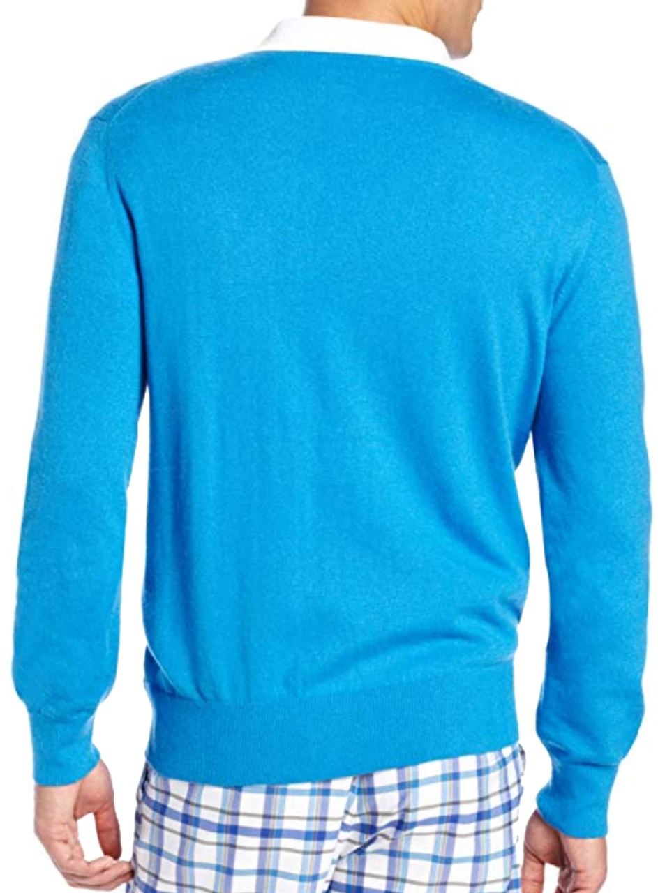 Cutter & Buck Lake Union V-Neck Sweater 2 Colors 2X, 3X, 3XT, 4X 3 Cutter & Buck Lake Union V-Neck Sweater 2 Colors 2X, 3X, 3XT, 4X - Image 2