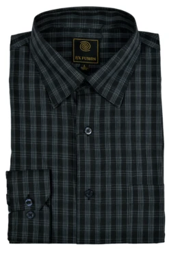 F/X Fusion Long Sleeve Sport Shirts 14 Patterns LT, 4XT, 5X, 5XT, 6X, 6XT 25 F/X Fusion Long Sleeve Sport Shirts 14 Patterns LT, 4XT, 5X, 5XT, 6X, 6XT -Fanatics Comlumbia Shop NavySilverBrokenGrid 75605.1624371108