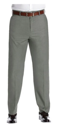 Savane Flex Gabardine Flat Front Straight Fit Dress Pants 44, 46, 50