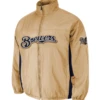 Majestic Milwaukee Brewers Double On-Field Jacket 3X, 4X, 5X, 6X 2 Majestic Milwaukee Brewers Double On-Field Jacket 3X, 4X, 5X, 6X -Fanatics Comlumbia Shop brewersjacket 92081.1631896517