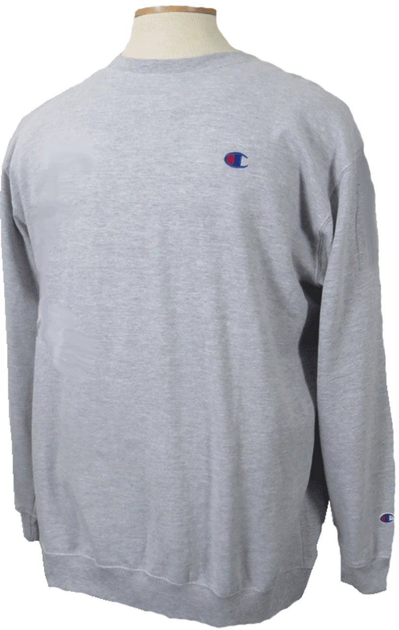 Champion Crew Neck Sweatshirt 3 Colors 2X, 3X, 4X, 4XT, 5X 4 Champion Crew Neck Sweatshirt 3 Colors 2X, 3X, 4X, 4XT, 5X - Image 2