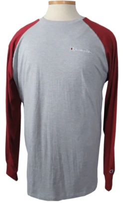 Champion Raglan Long Sleeve Tee Shirt LT, XLT, 2XT, 4X