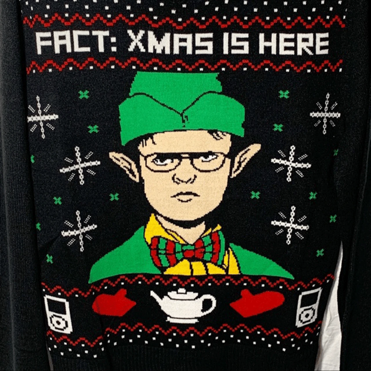 The Office Dwight Schrute Ugly Christmas Sweater XL 4 The Office Dwight Schrute Ugly Christmas Sweater XL - Image 2