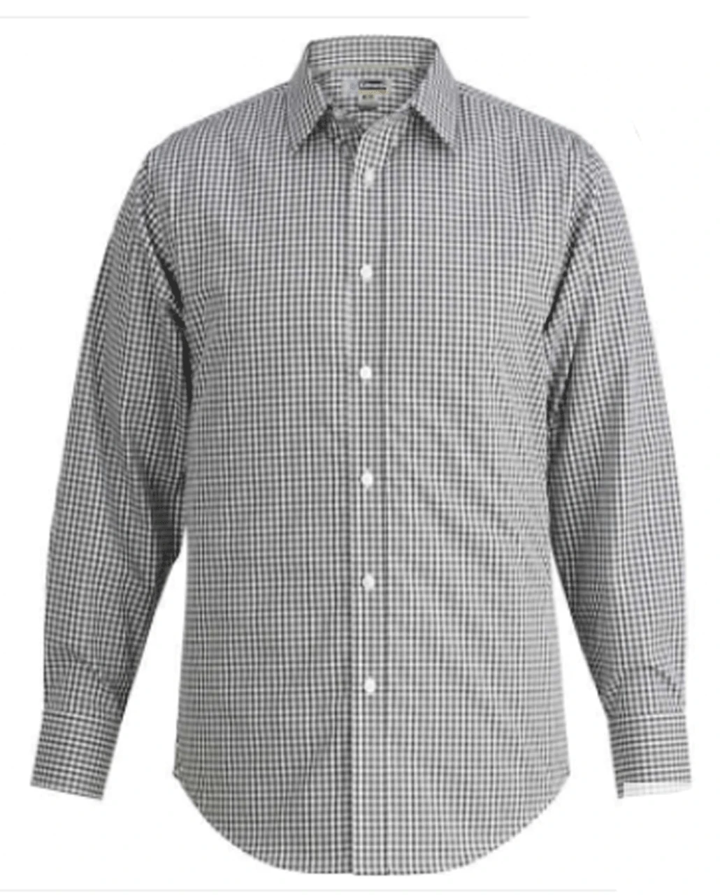 Edwards Long Sleeve Stretch Broadcloth Sport Shirt 5 Colors 3X, 4X, 5X, 6X 4 Edwards Long Sleeve Stretch Broadcloth Sport Shirt 5 Colors 3X, 4X, 5X, 6X - Image 2