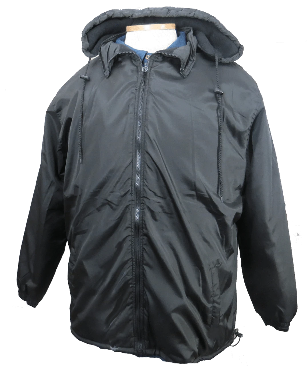 Falcon Bay Black Water Repellent Hooded Winter Jacket 2XT 3 Falcon Bay Black Water Repellent Hooded Winter Jacket 2XT