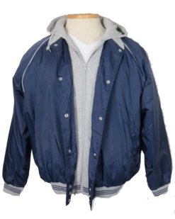 Field N' Forest Navy Layered Look Mid Weight Jacket, 2X