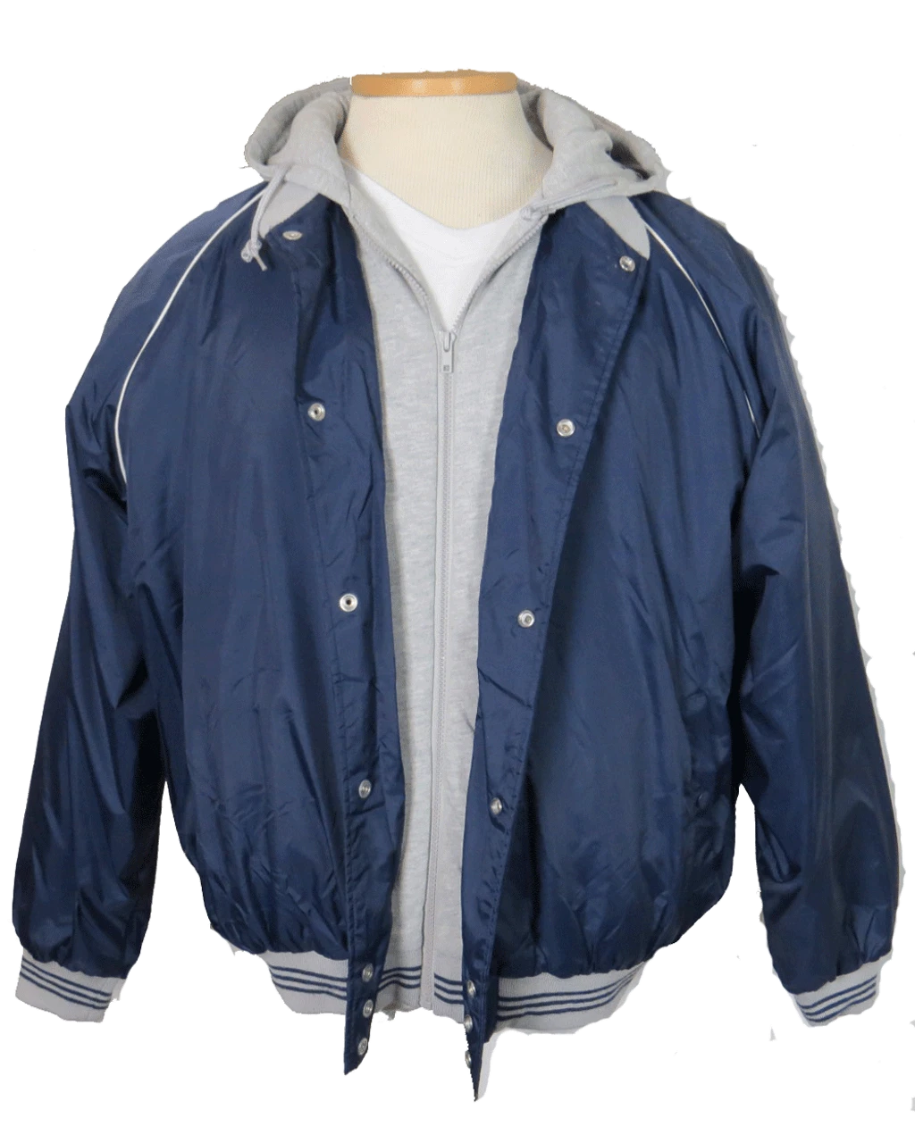 Field N' Forest Navy Layered Look Mid Weight Jacket, 2X 3 Field N' Forest Navy Layered Look Mid Weight Jacket, 2X
