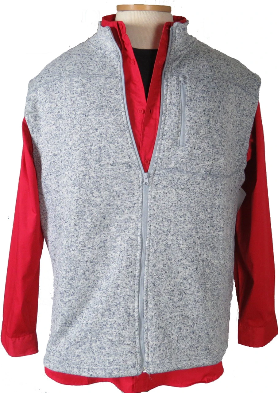 F/X Fusion Full Zip Fleece Sweater Vest 2 Colors LT, XLT, 2X, 2XT, 4X 4 F/X Fusion Full Zip Fleece Sweater Vest 2 Colors LT, XLT, 2X, 2XT, 4X - Image 2