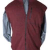 F/X Fusion Full Zip Fleece Sweater Vest 2 Colors LT, XLT, 2X, 2XT, 4X 1 F/X Fusion Full Zip Fleece Sweater Vest 2 Colors LT, XLT, 2X, 2XT, 4X -Fanatics Comlumbia Shop fusionvestred 58047.1582220649