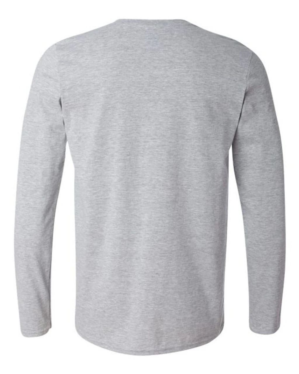 Streetwear Heather Gray Long Sleeve Tee 2XT, 3X, 3XT, 4X, 4XT, 5X, 6X 4 Streetwear Heather Gray Long Sleeve Tee 2XT, 3X, 3XT, 4X, 4XT, 5X, 6X - Image 2