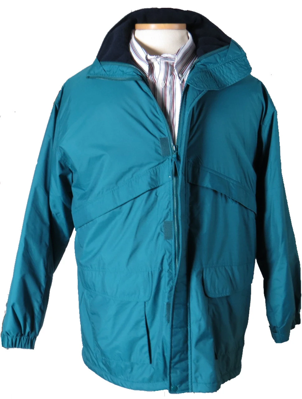 King Size Teal Waterproof Winter Jacket 2X 3 King Size Teal Waterproof Winter Jacket 2X