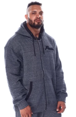 Parish Nation Full Zip Marled Hoodie 3 Colors 3X, 4X 10 Parish Nation Full Zip Marled Hoodie 3 Colors 3X, 4X -Fanatics Comlumbia Shop parishhoodblackfront 89986.1611168536