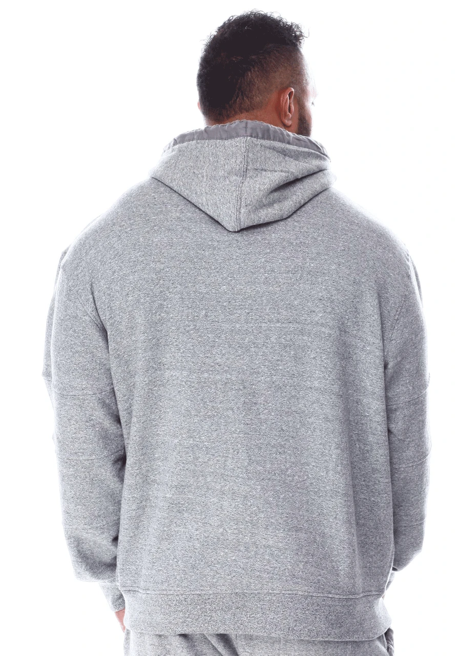 Parish Nation Full Zip Marled Hoodie 3 Colors 3X, 4X 4 Parish Nation Full Zip Marled Hoodie 3 Colors 3X, 4X - Image 2