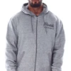 Parish Nation Full Zip Marled Hoodie 3 Colors 3X, 4X -Fanatics Comlumbia Shop parishhoodgrayfront 24757.1611001782
