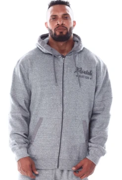 Parish Nation Full Zip Marled Hoodie 3 Colors 3X, 4X