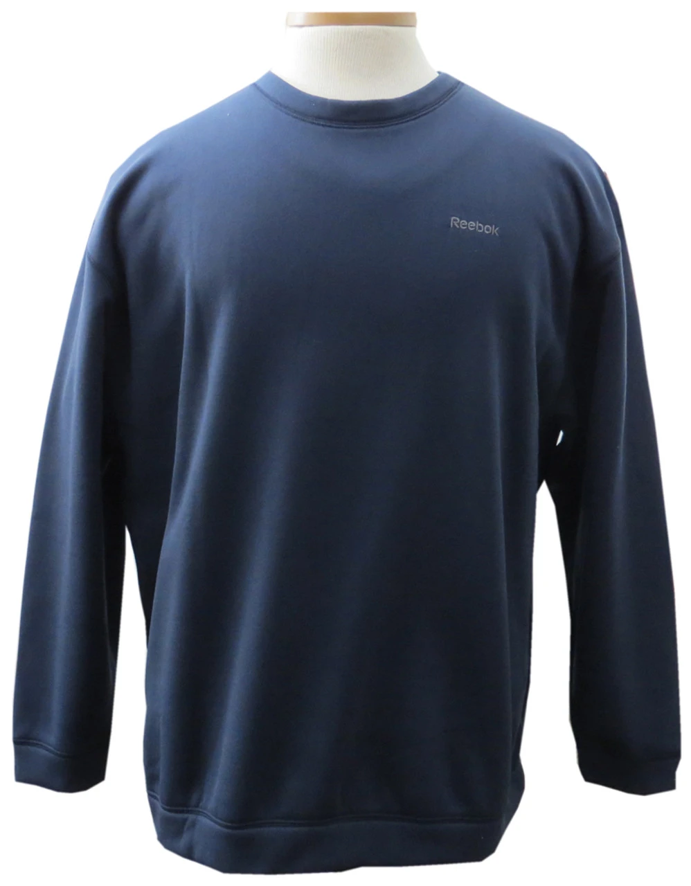 Reebok PlayDry Crew Neck Sweatshirts 2 Colors 3X, 4X 3 Reebok PlayDry Crew Neck Sweatshirts 2 Colors 3X, 4X